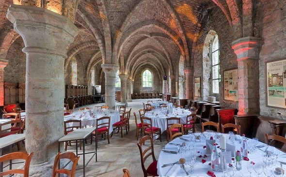Abbaye des Vaux de Cernay restaurant de jours